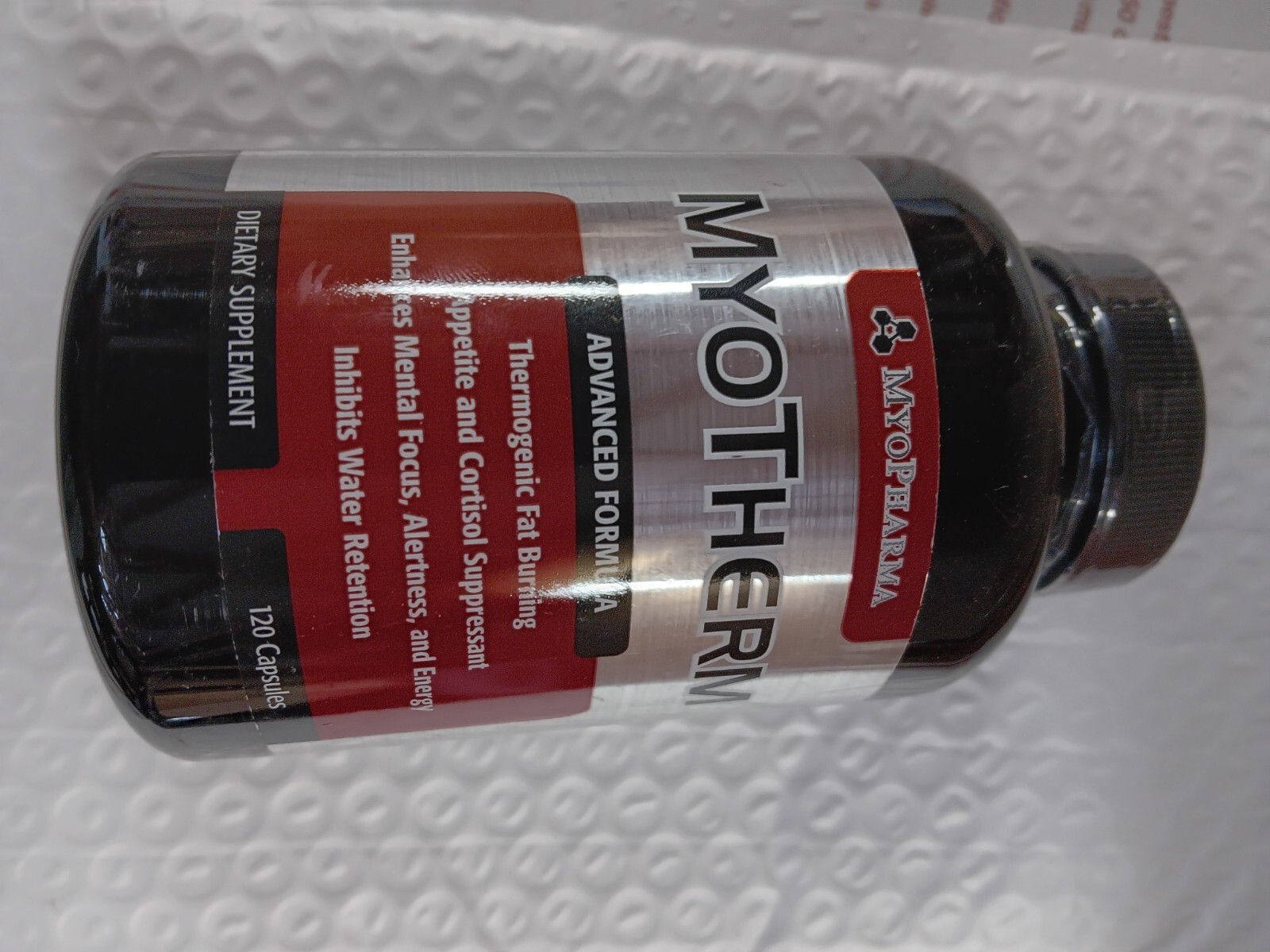 FAT BURNER MYOTHERM120 CAPSULES APPETITE SUPPRESSANT ALL DAY ENERGY NO CRASH!!!!