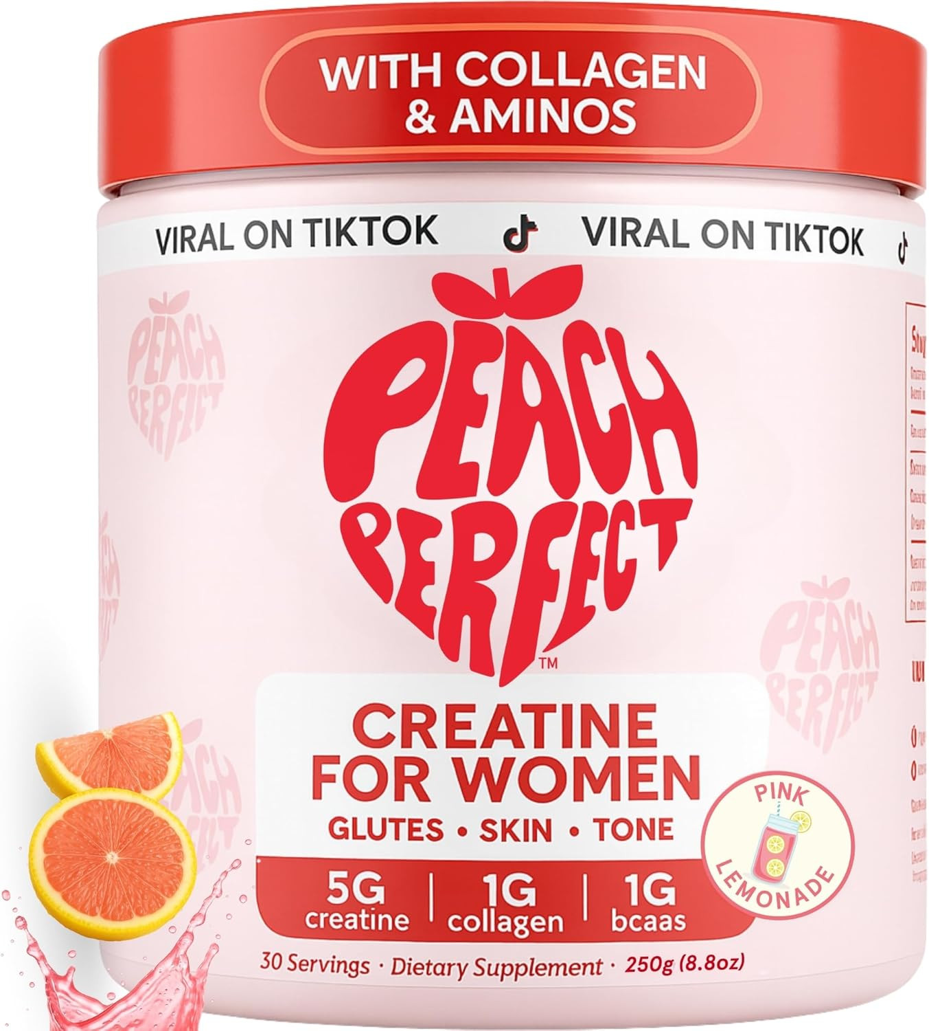 Creatine for Women – Micronized Creatine Monohydrate Powder with BCAA & Collagen
