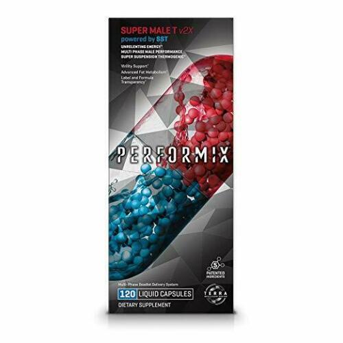 Performix Super Male T v2x, 120 capsules, SST Glow, TCP – Nootropic, CLA & Multi