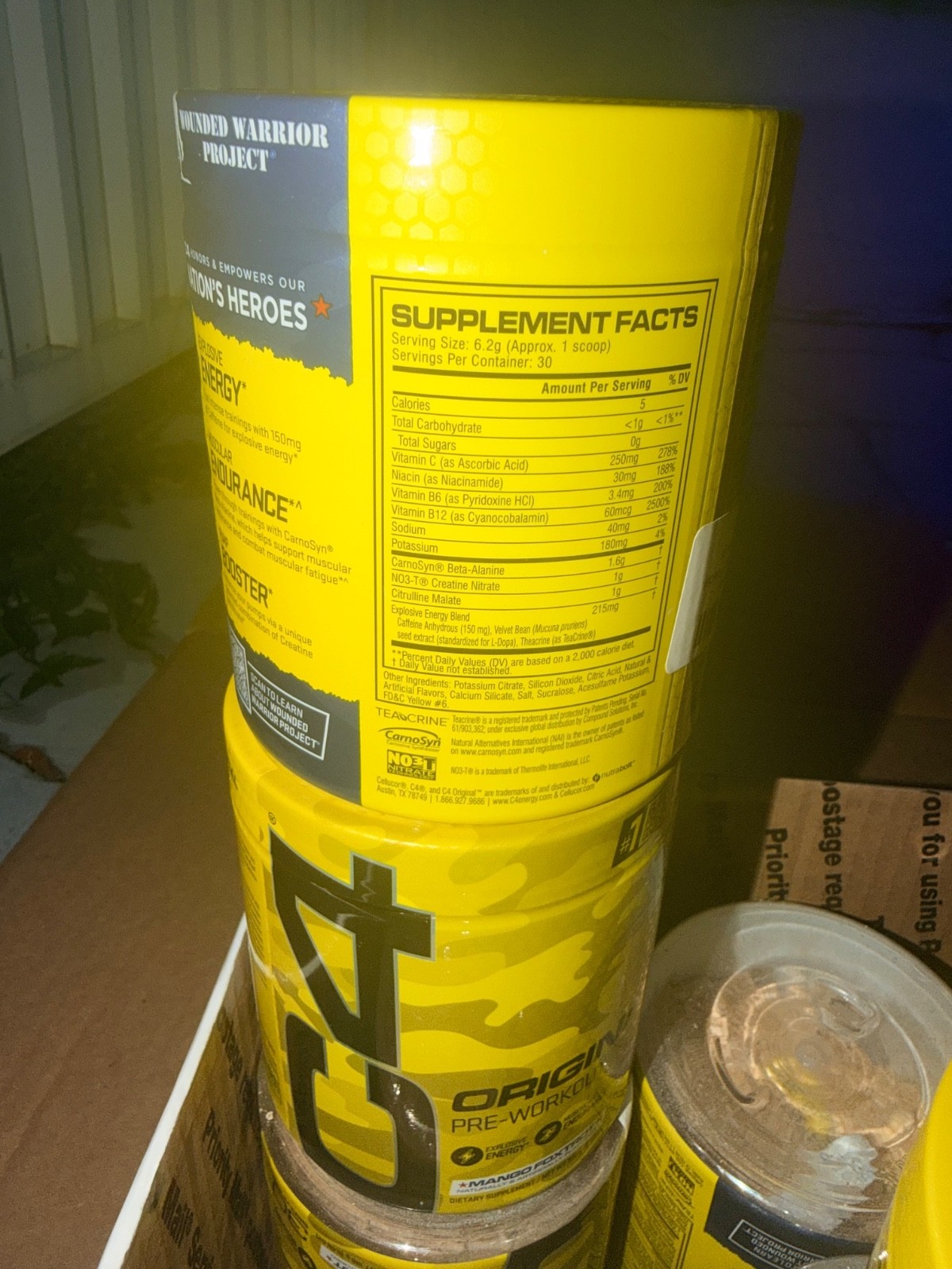 🔥 Lot of 10 Cellucor C4 Original Pre-Workout 30 Servings –NEW SEALED– Bulk Deal