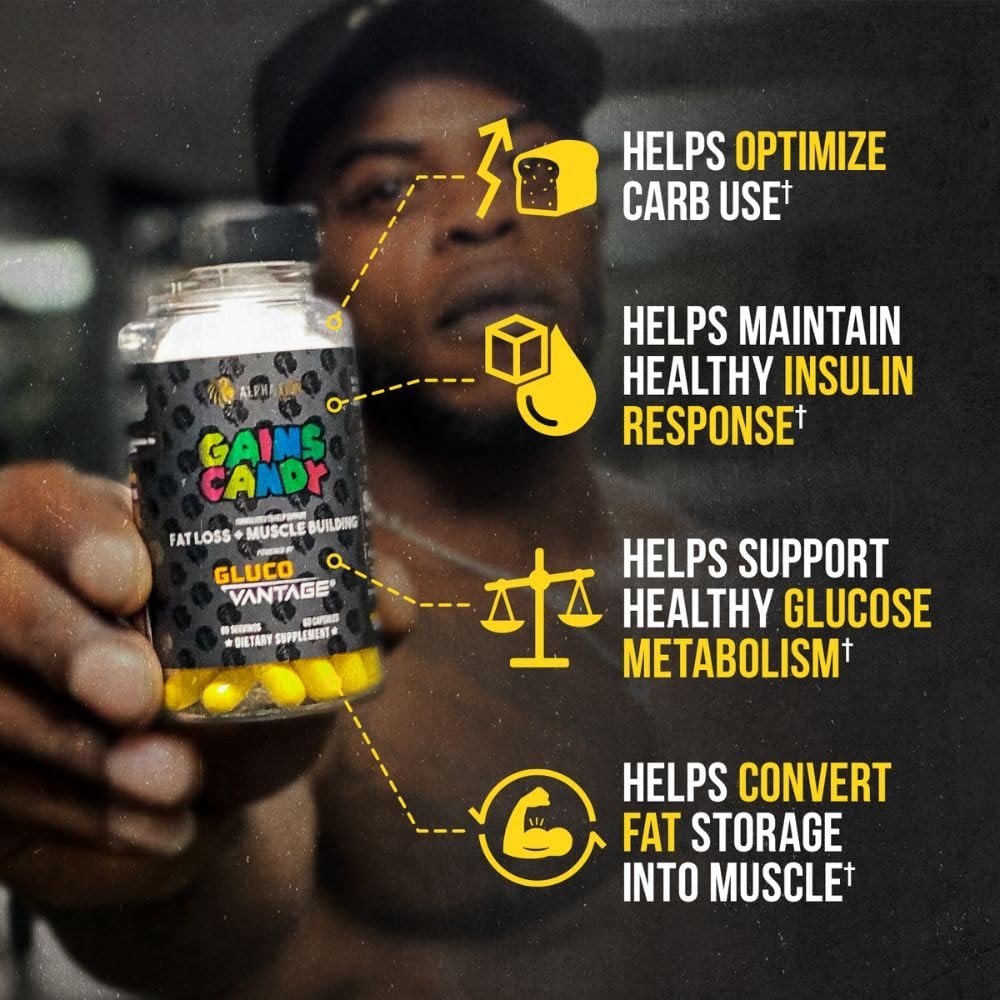 GlucoVantage Dihydroberberine Fat Loss Supplement 60 Count for Energy Boost