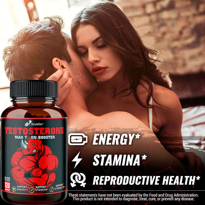 Panax Ginseng 120 Capsules-Testostero Booster, Muscle Health – US