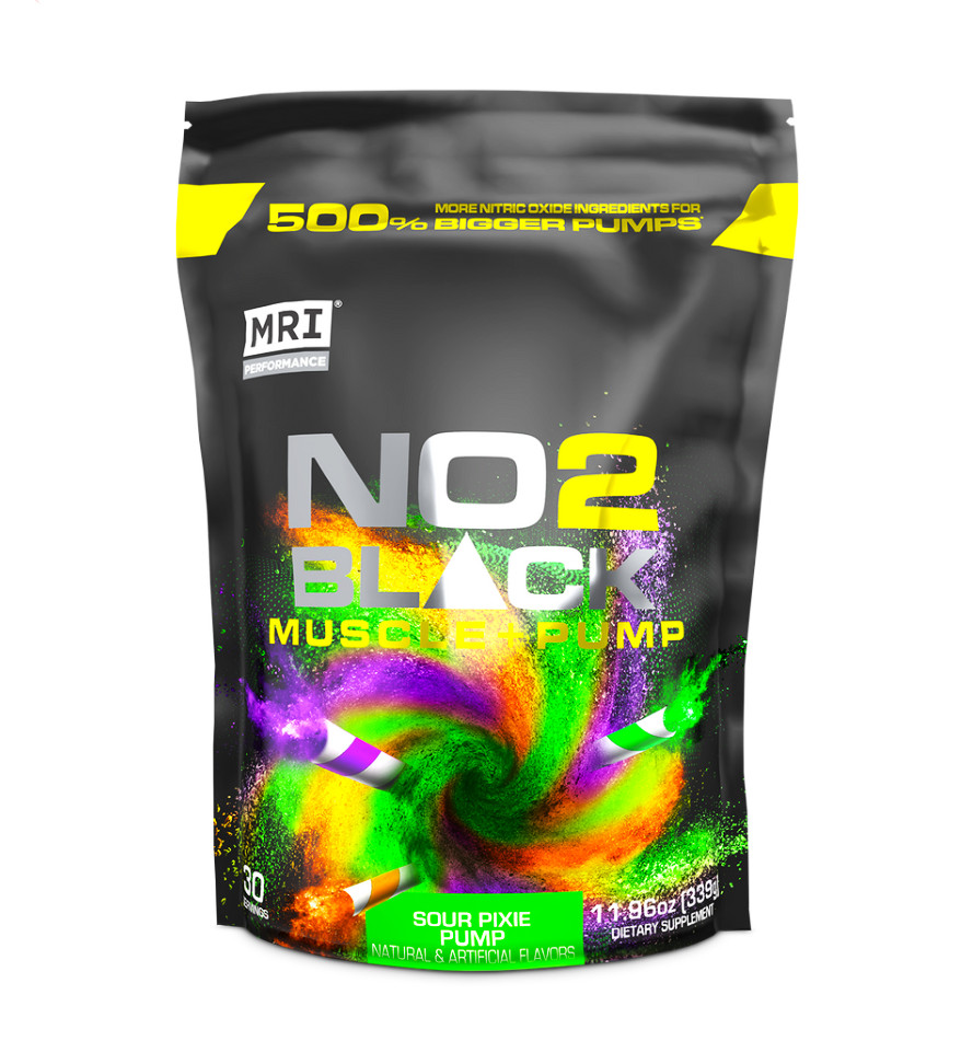 MRI® Performance NO2 Black® Muscle + Pump Nitric Oxide (30 servings) Sour Pixie