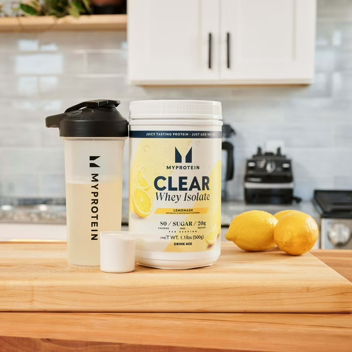 Clear Whey Isolate Protein Powder, Lemonade, 20 Servings, 1.1lbs NEW w/Free Ship