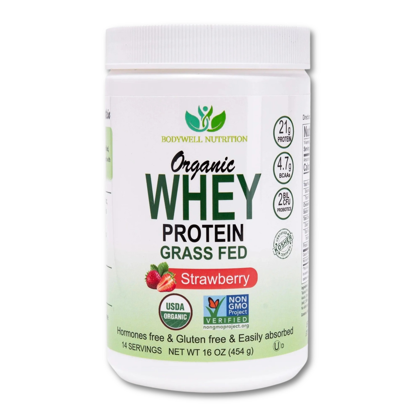 Organic – Grass Fed Whey Protein Powder (free shipping)