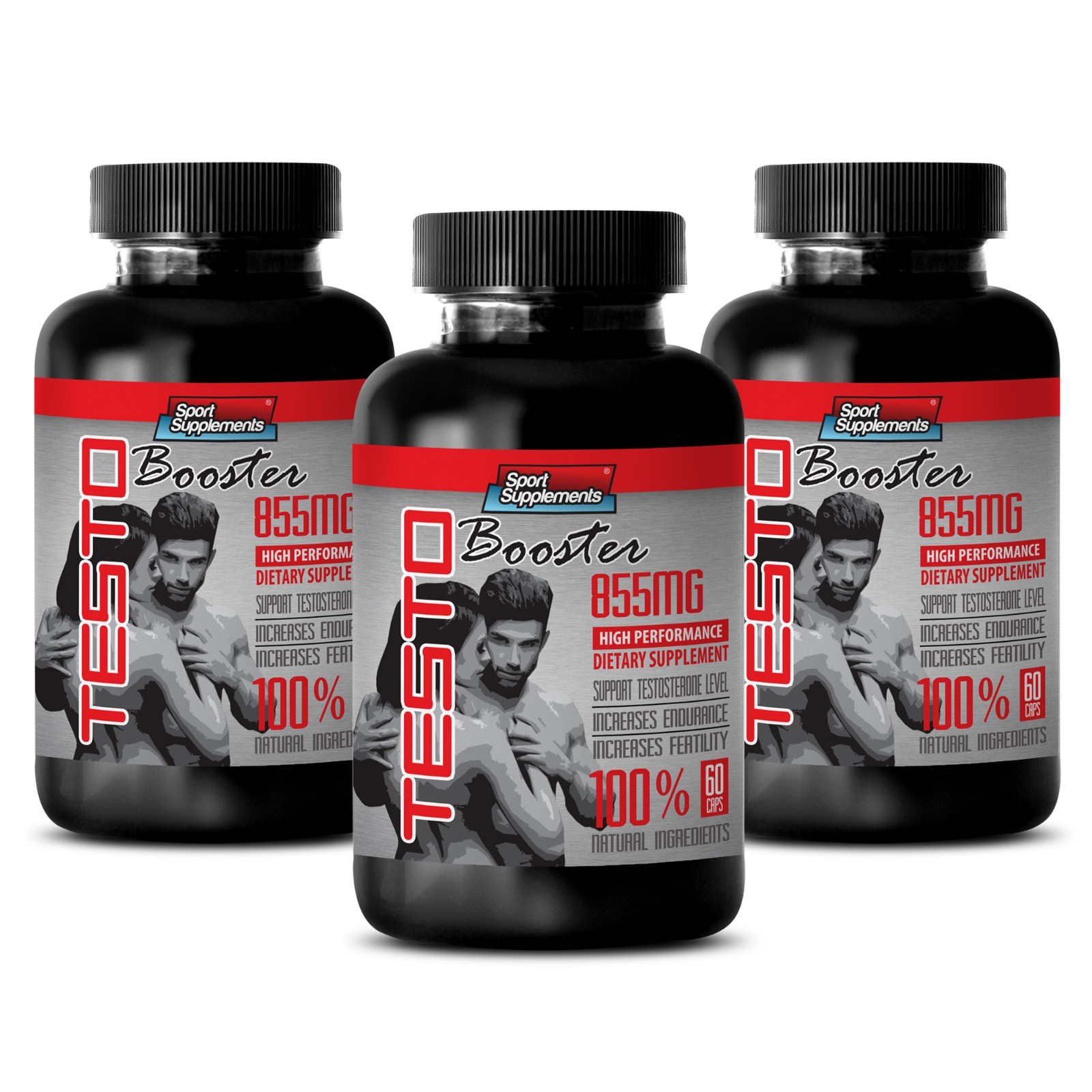 Night Enhancer – TESTOBOOSTER T-855 – Supports Sexual Stiff Enlagement Caps 3B