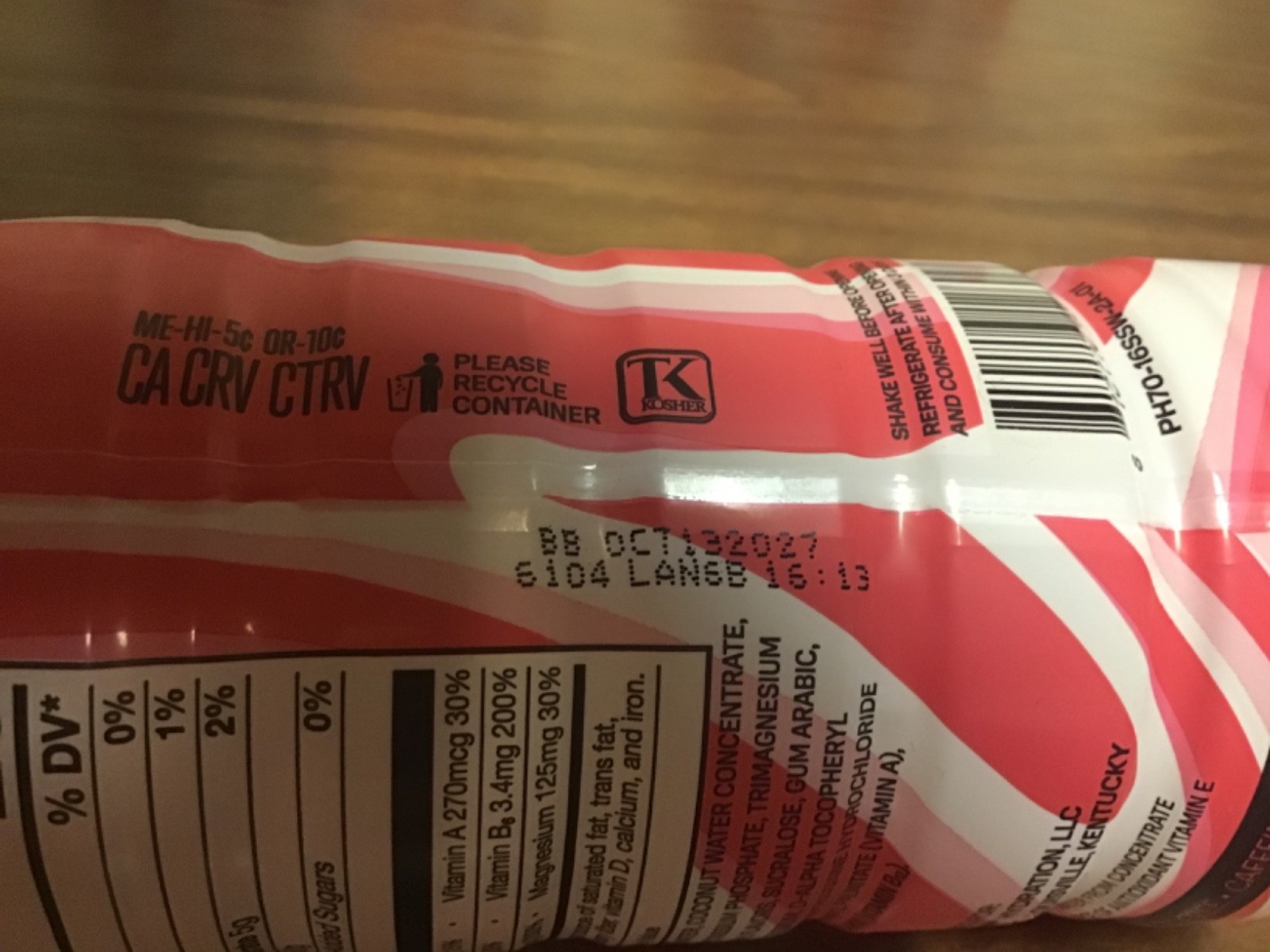 6 Hard To Find 16.9oz Prime Strawberry Swirl Hydration Drink Low Sugar &Calories