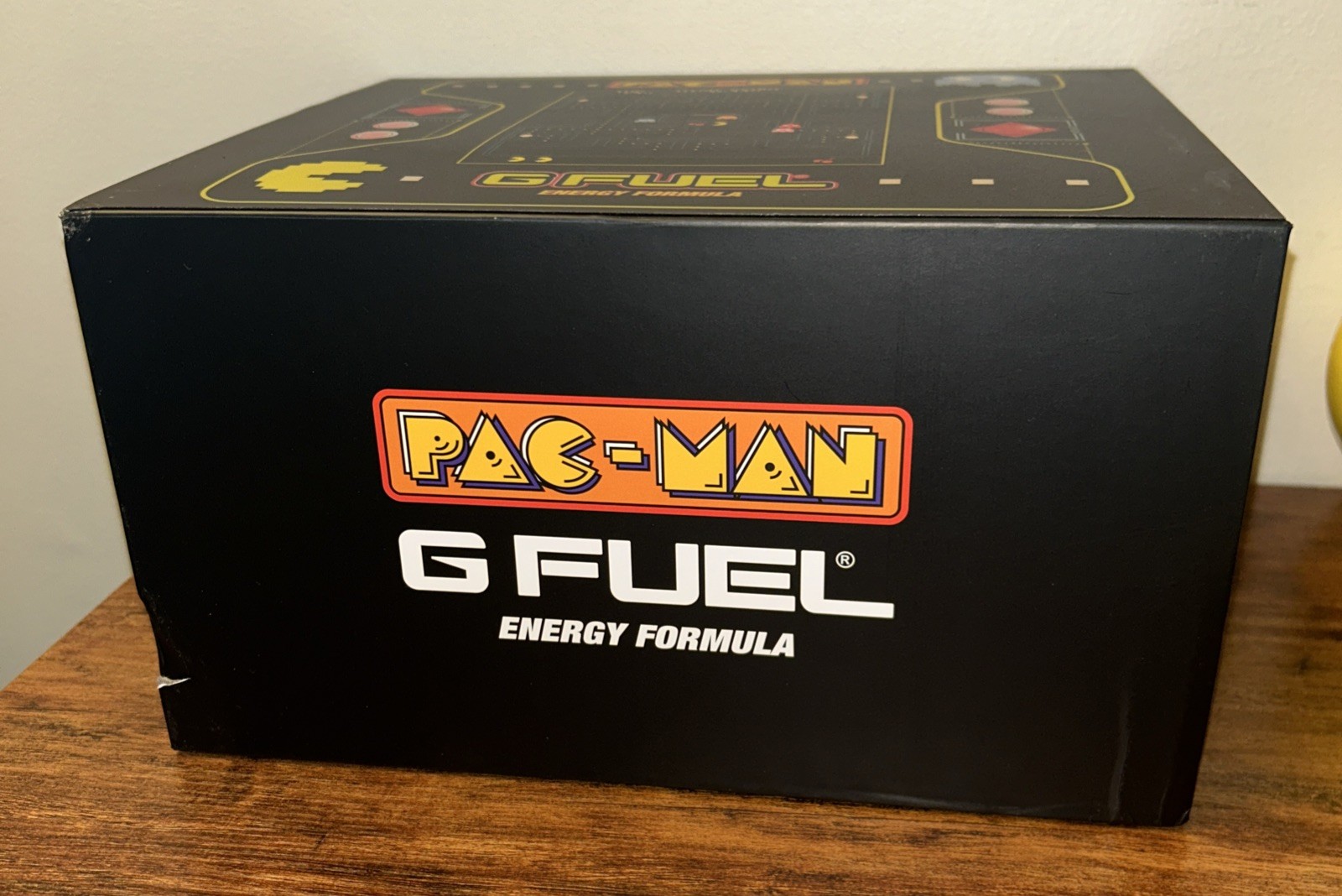 G FUEL Pac-Man Limited Edition Light Up Collector’s Box & Shaker Bottle Set