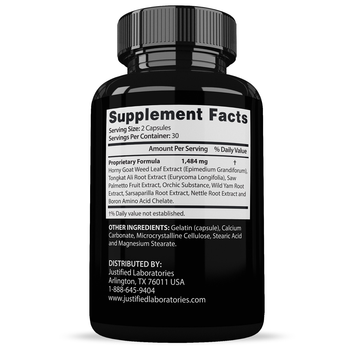 Savage Grow Men’s Health Supplement 1484mg 300 Capsules