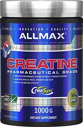 Creatine Monohydrate Powder Micronized Unflavored 1000g