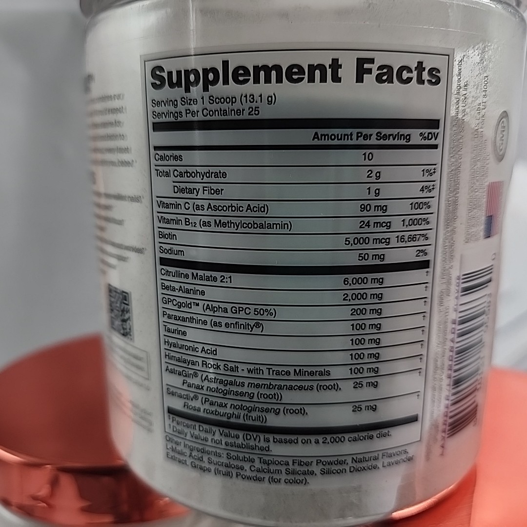 3 Babe Pre Workout powder for Women | 2 Watermelon 1 Lemonade | 6g Citrulline 2g