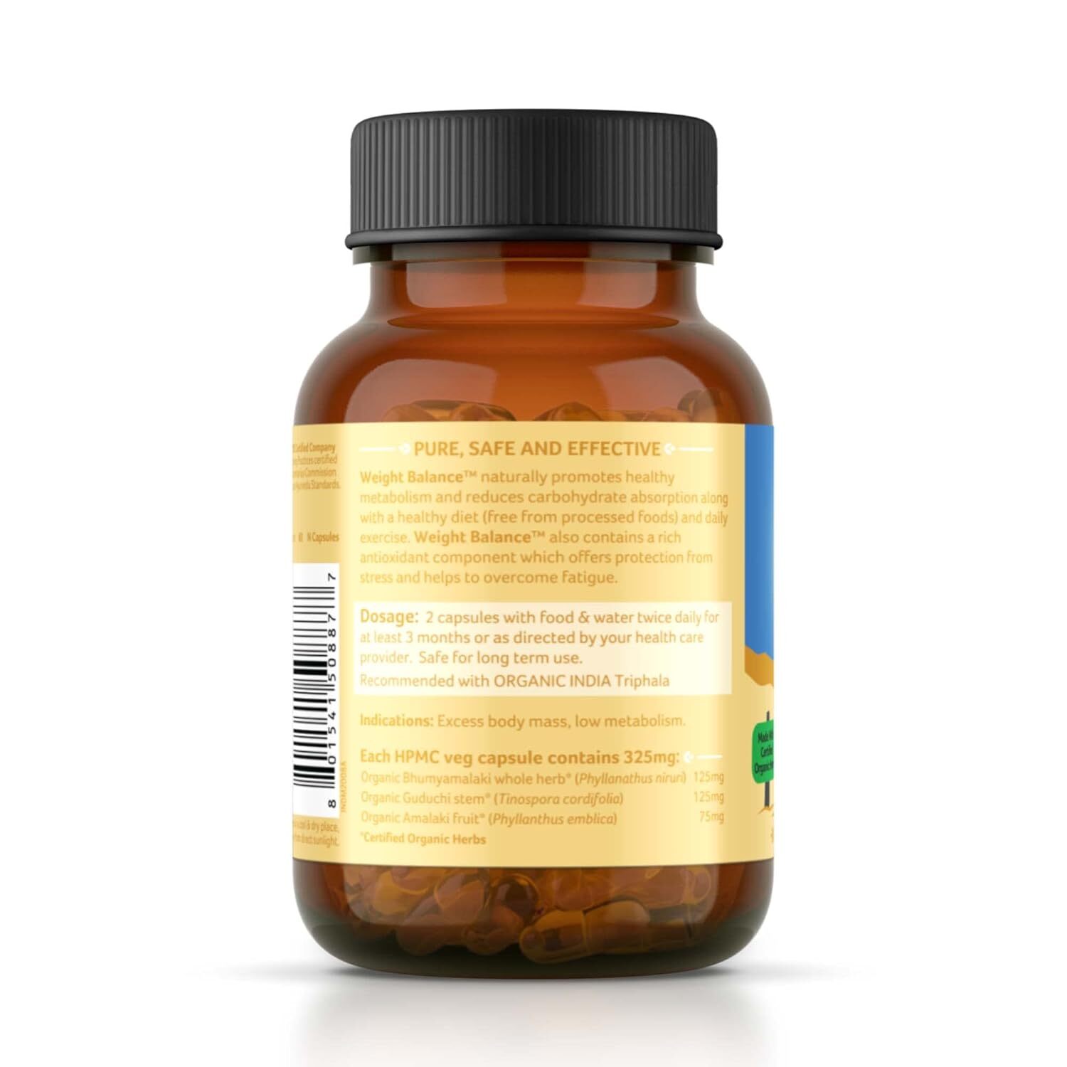 ORGANIC INDIA Alternative for Bulking & Strength Supplement, 60 Capsules