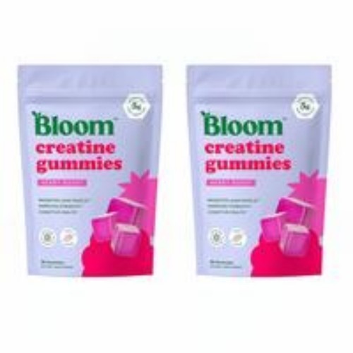 Bloom NEW Creatine Monohydrate Gummies& Sugar Free Creatine US& 5g Per Serving