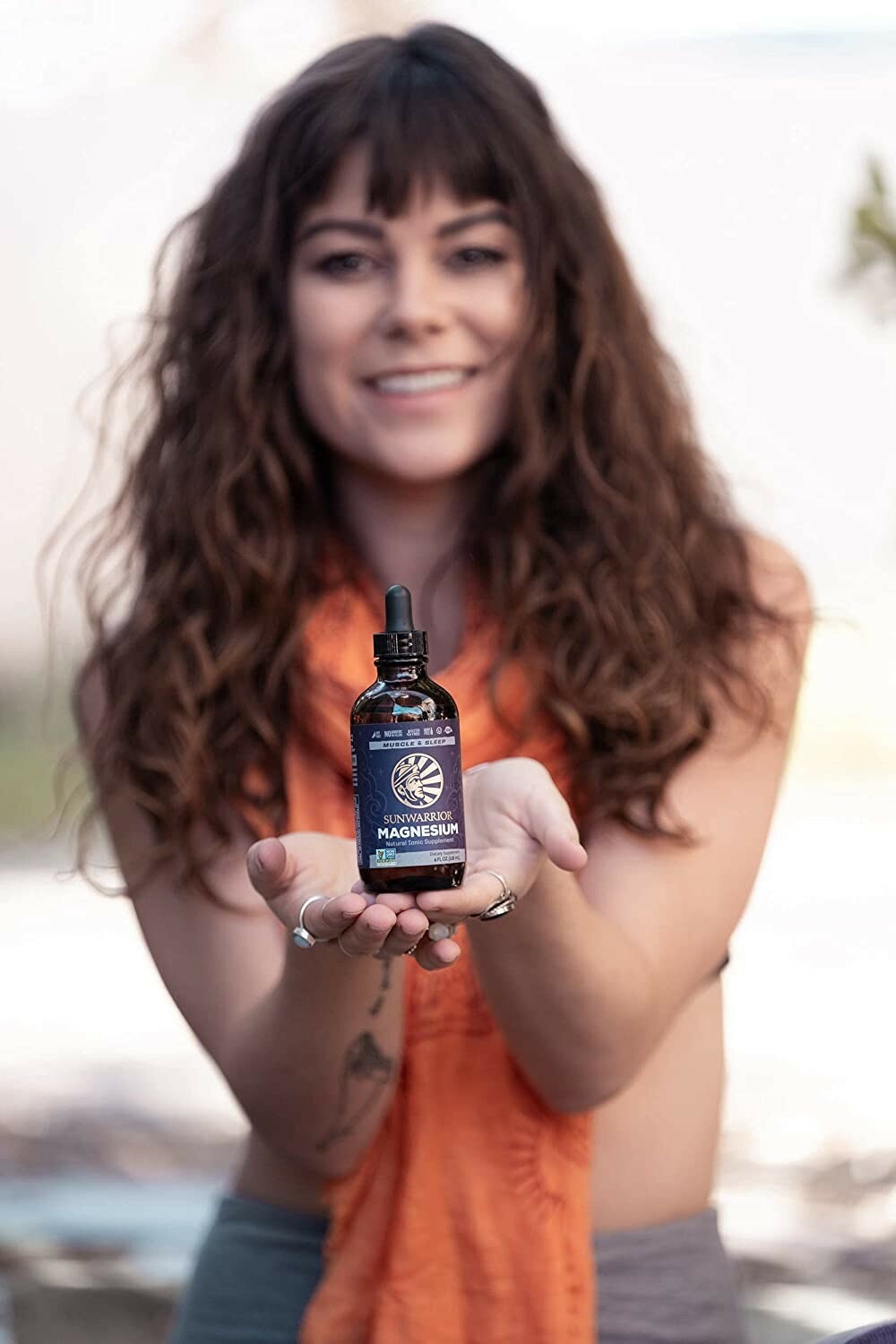 Sunwarrior Magnesium Natural Ionic Liquid Supplement Drink Additive Features