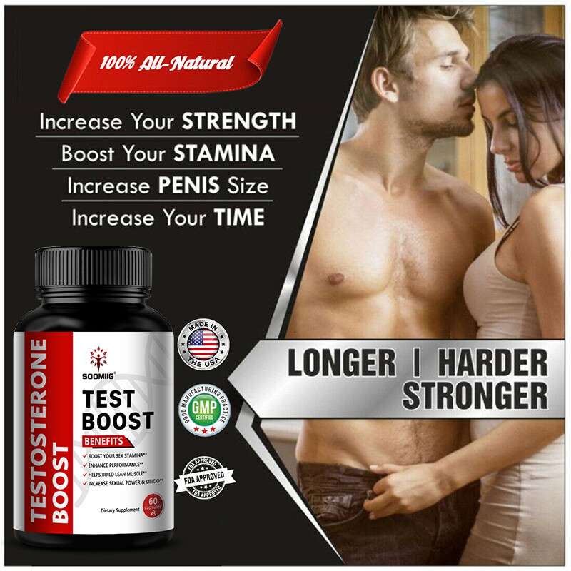 Male Enhancement Test Boost Ultra Stamina Pills for Men Performance 30/60/120PCS