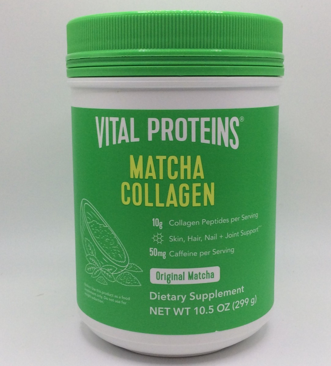 Vital Proteins Collagen Peptides Matcha Original, 10.5oz, 05/2026🎈FREE SHIP🎈