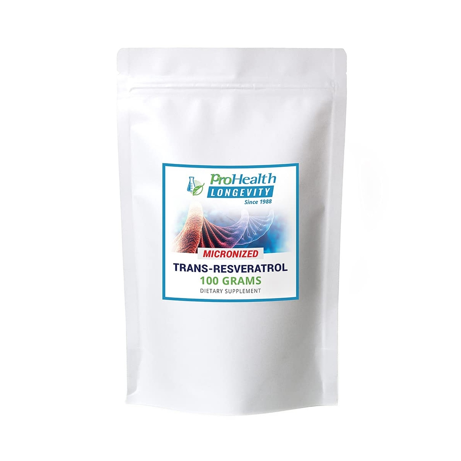 ProHealth Longevity Bulk Trans Resveratrol Powder 100 Grams – Pure Pharmaceut…