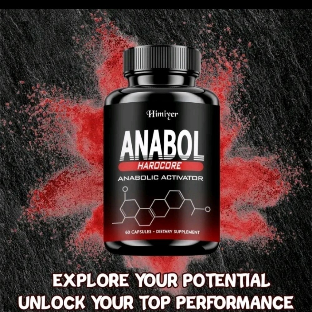 Anabol Hardcore Muscle Builder Legal Natural Steroid 1 Bottle Vigor Mental Focu