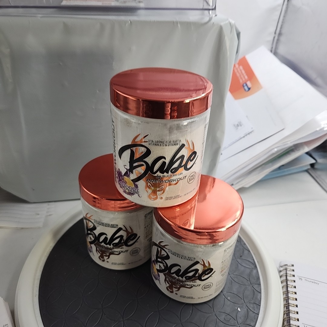 3 Babe Pre Workout powder for Women | 2 Watermelon 1 Lemonade | 6g Citrulline 2g