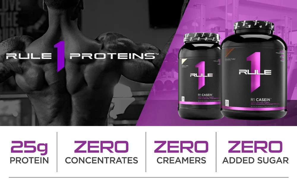 RULE ONE PROTEINS R1 CASEIN 100% Micellar Casein 4LB