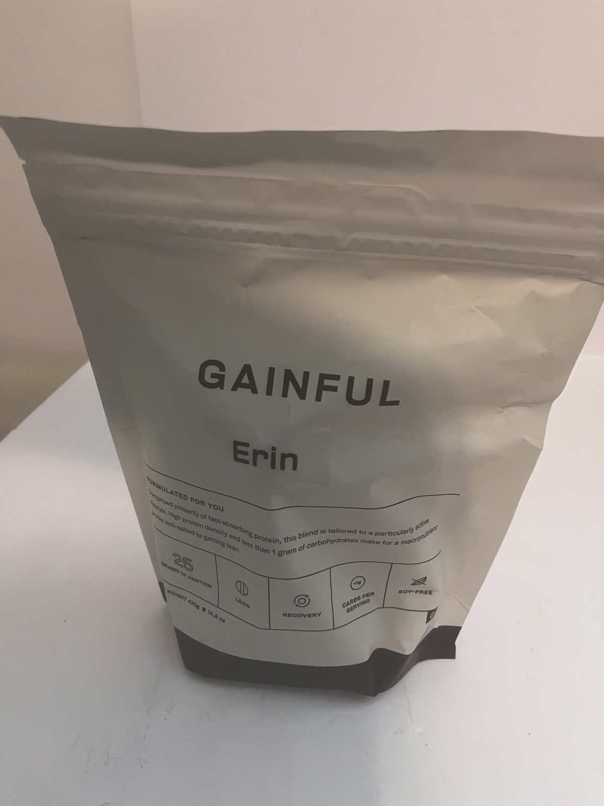 Gainful Bag of Pea Protein- single bag, Gluten Free, Sugar Free, Soy Free,