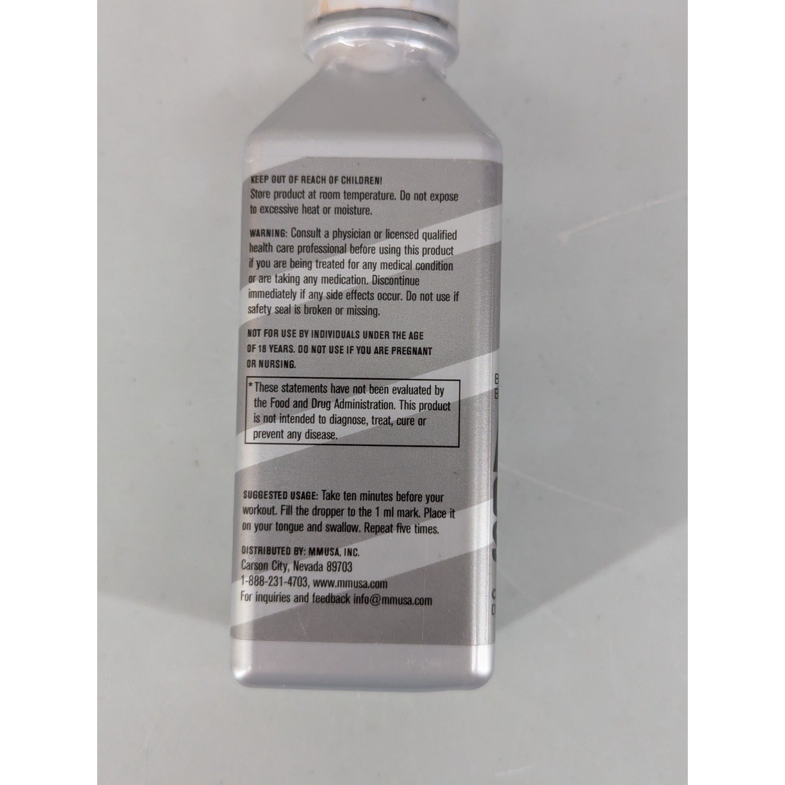 New & Sealed MM USA ATP+ Creatinol Serum Pre-Workout 5.1 fl oz Cherry EXP 11/26