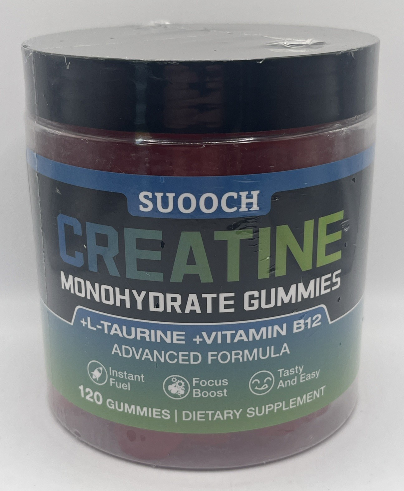 SUOOCH Creatine Gummies for Men & Women, 120 Count Creatine.EXP : 6/27 FREE SHIP