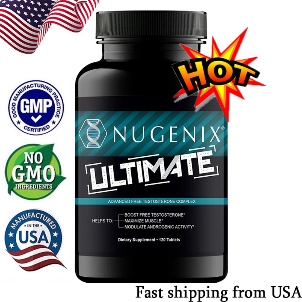 Nugenix Ultmate Free Testosteron Booster Supplement for Men – 120 Capsules