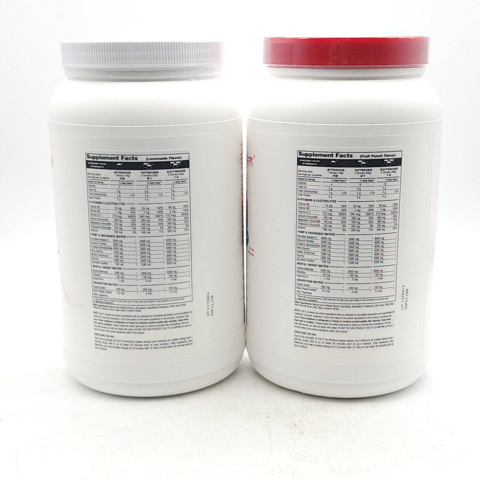 METABOLIC NUTRITION P.S.P. Energy Non-Stimulant Pre-Workout Supplement