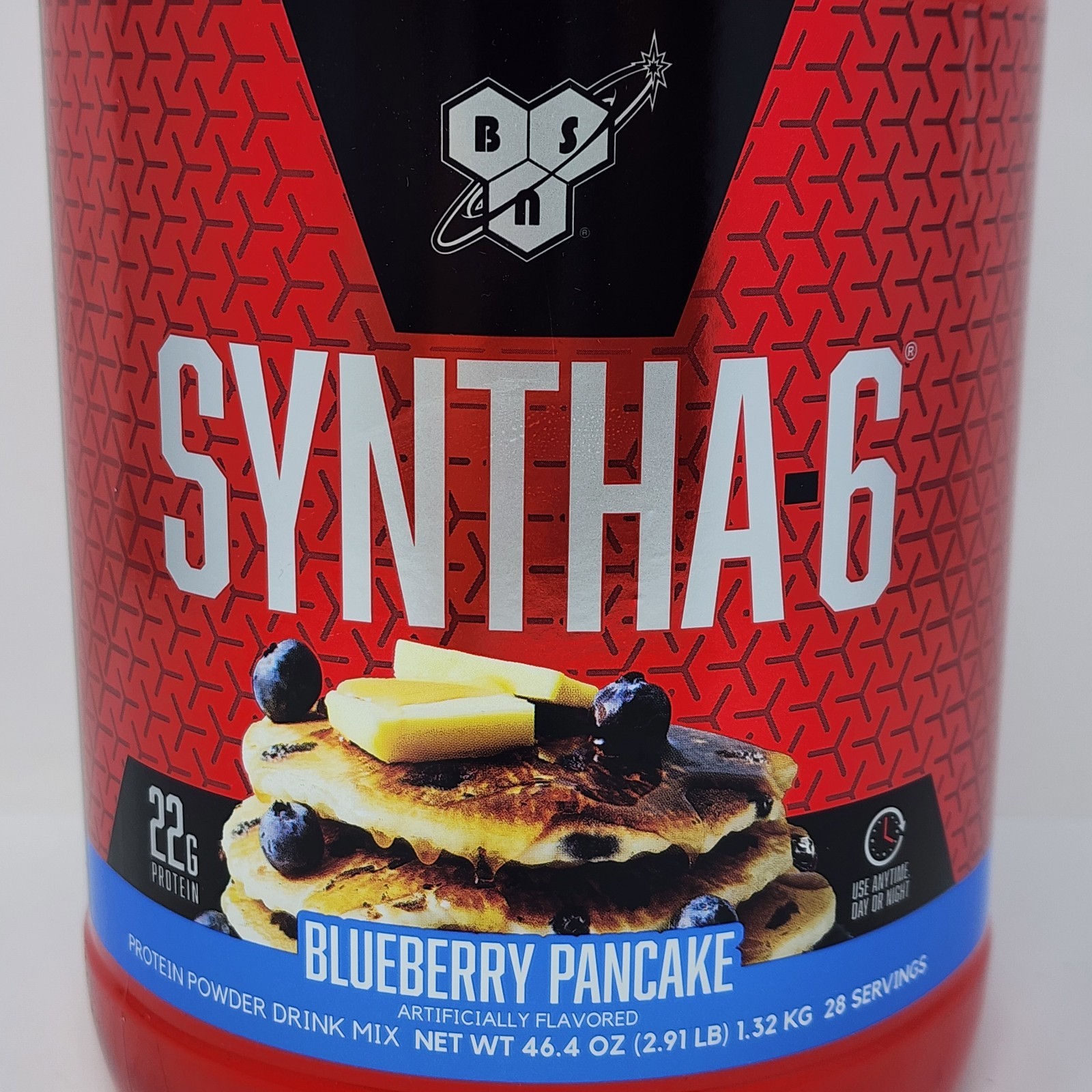 BSN Syntha-6 Protein Powder Blueberry Pancake 2.91 lb Tub Exp 09/2026