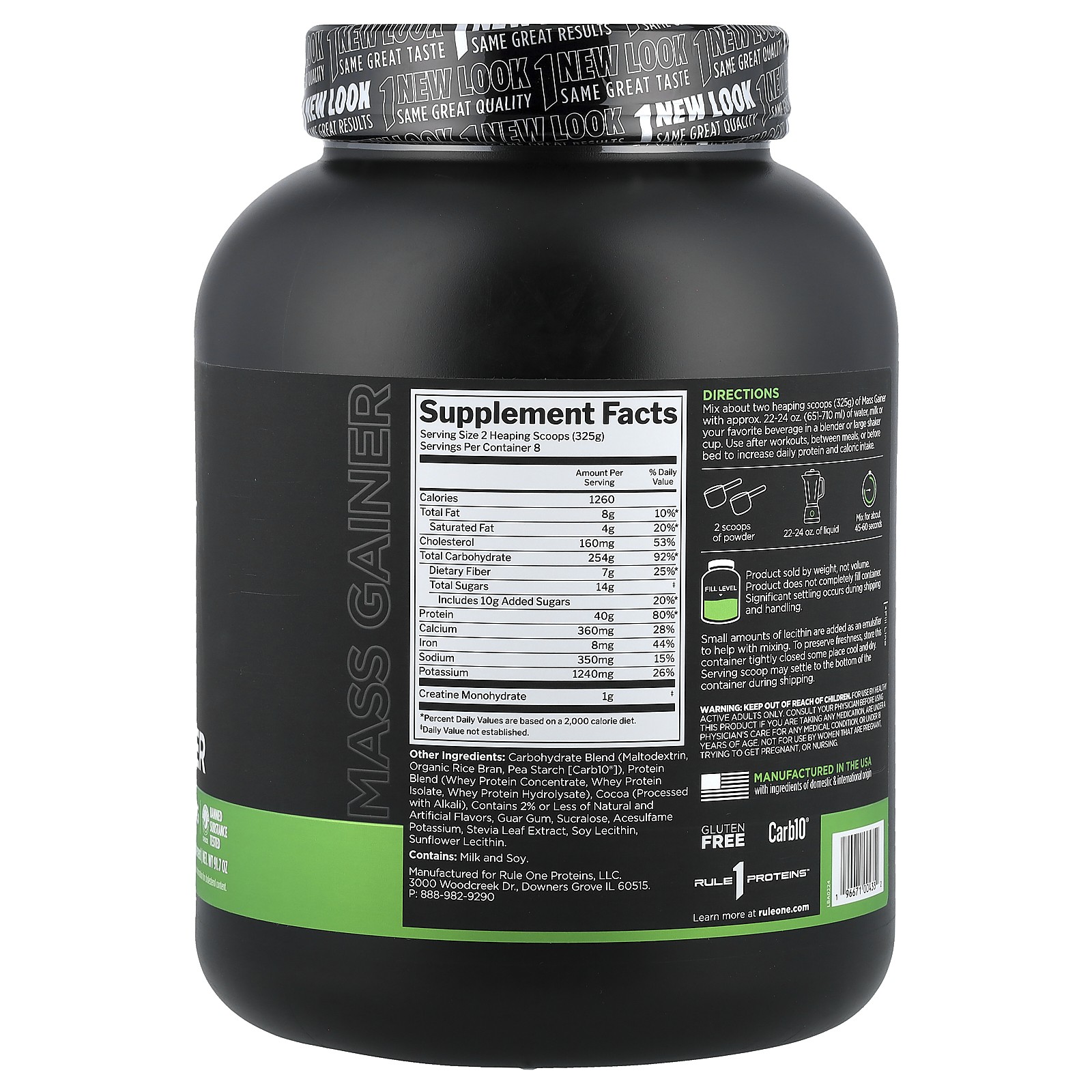 Mass Gainer™, Chocolate Fudge, 5.73 lbs (2.60 kg)