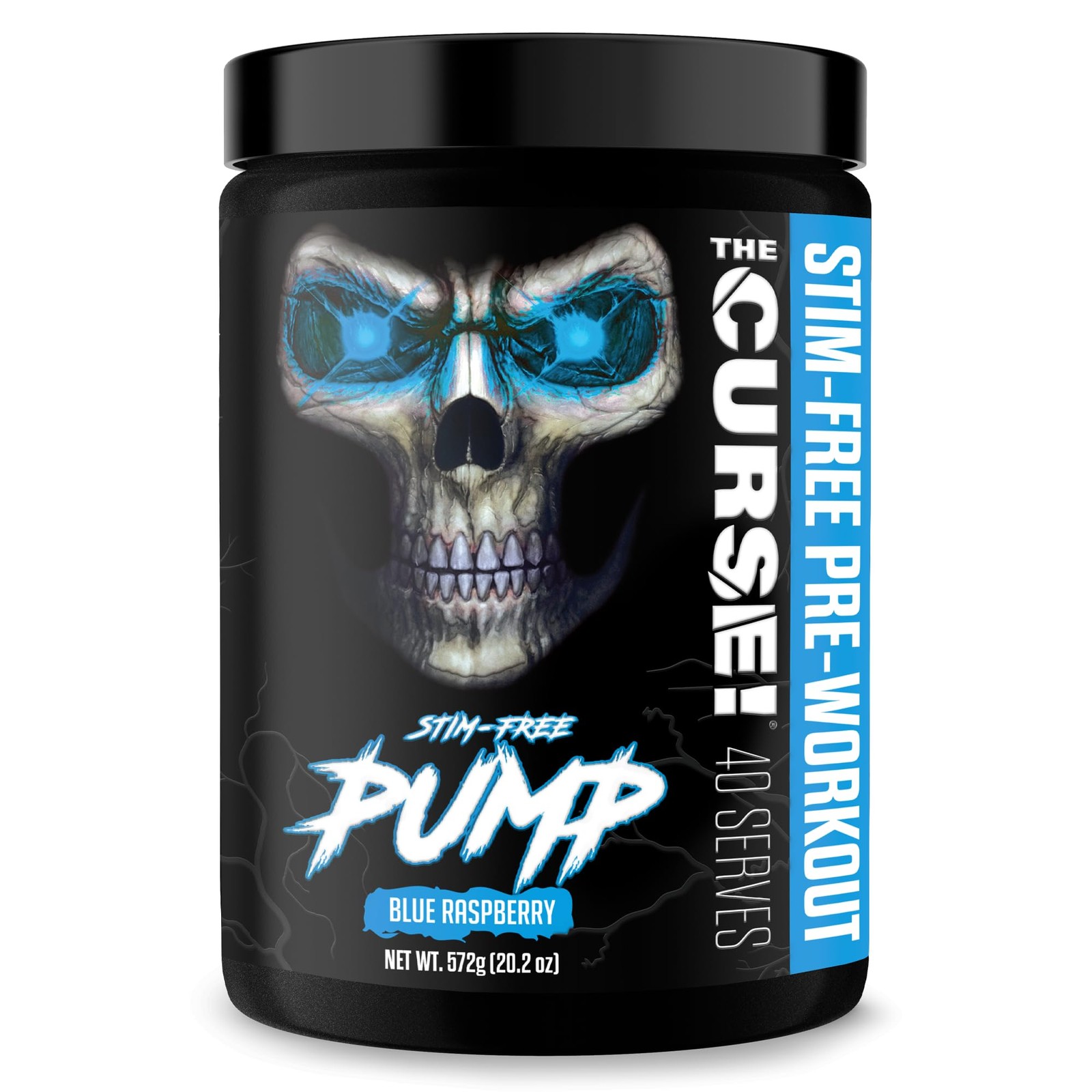 Jnx Sports The Curse Pump Pre – Pre Oxide Booster Blue Raspberry 40 Servings