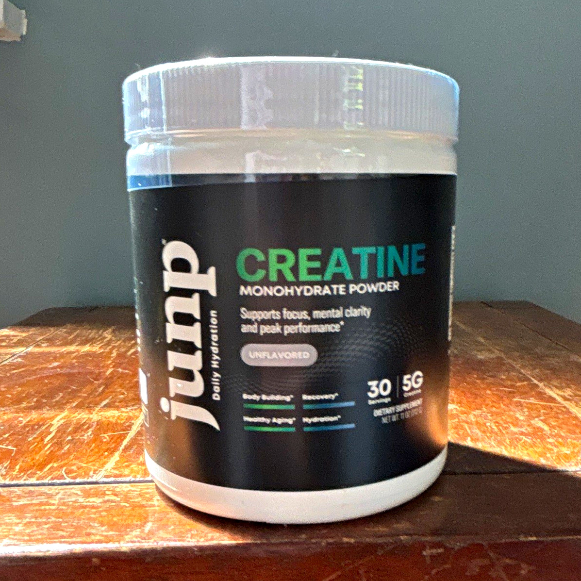 Junp Creatine Monohydrate Powder Unflavored 5g Per Serving 30 Servings
