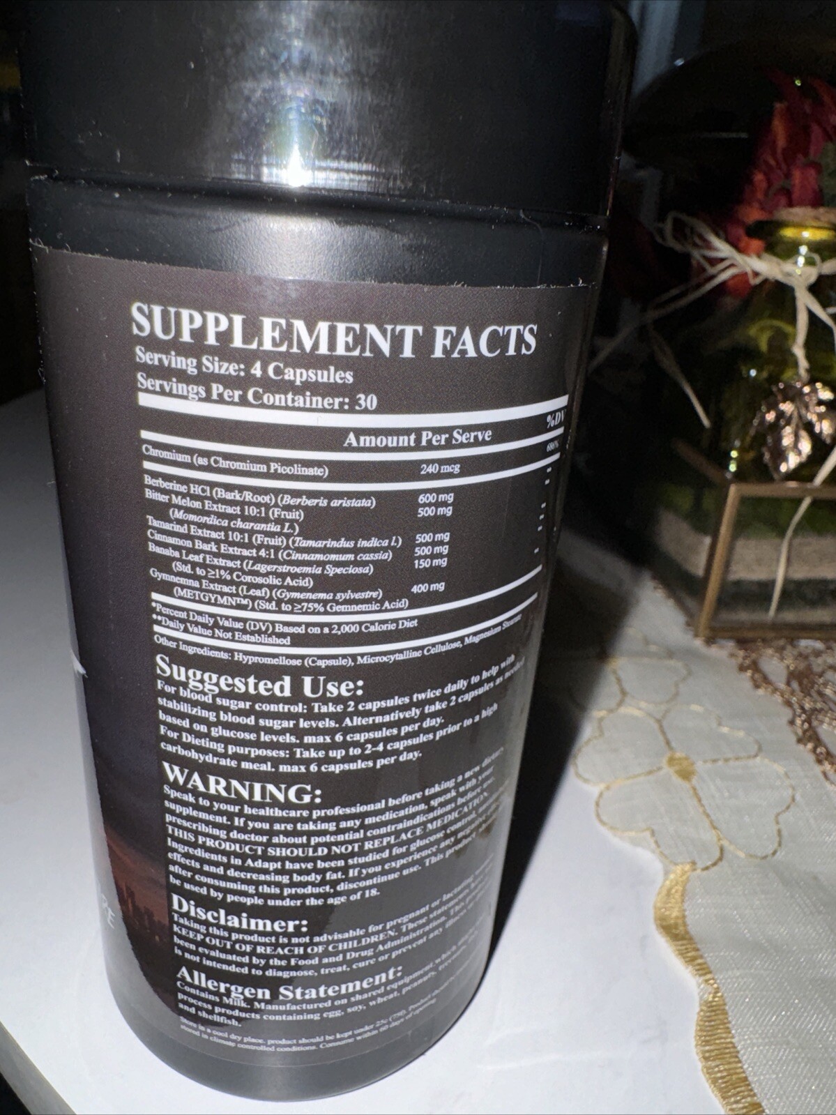 Outbreak Nutrition Adapt Glucose Disposal Agent Nutrient Partitioning 120 Count