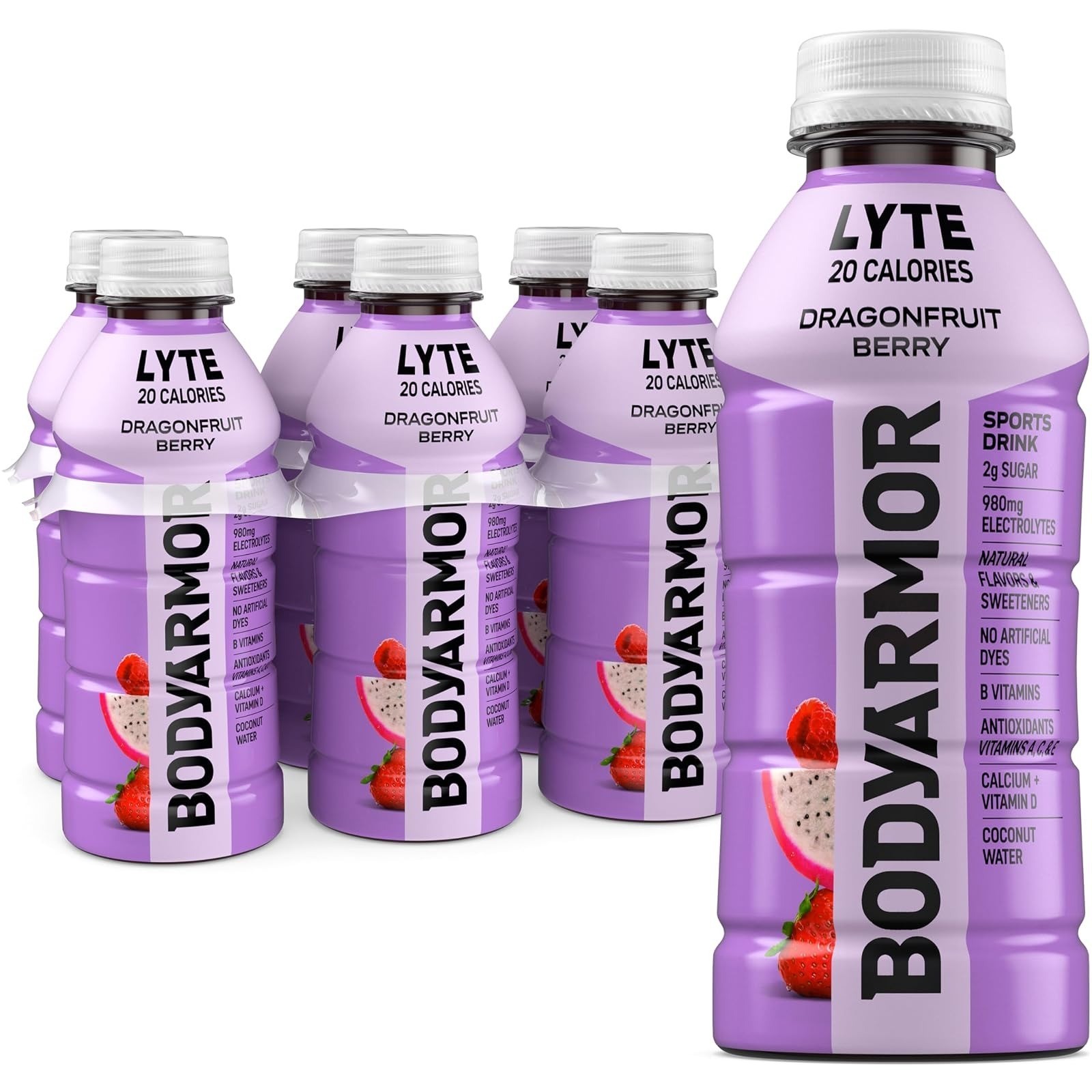 BODYARMOR Lyte Electrolyte Drink Peach Mango 12 Fl Oz (8 Pack)