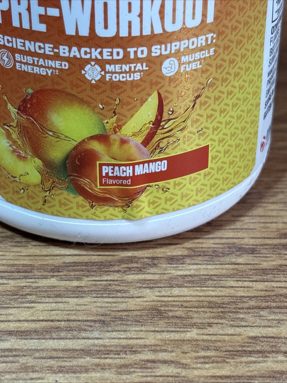 Energyze™ Pre-Workout, Peach Mango, 13 oz (370 g)