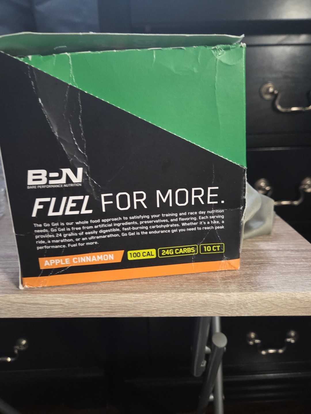 BARE PERFORMANCE NUTRITION, BPN Go Gel Endurance, Apple Cinnamon 10pk