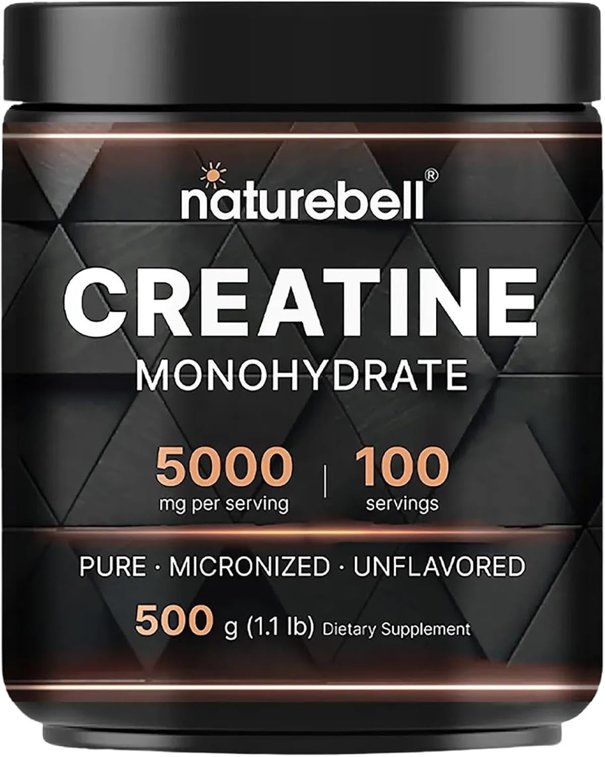 Creatine Monohydrate Powder – 500g Micronized Energy Support for Workout