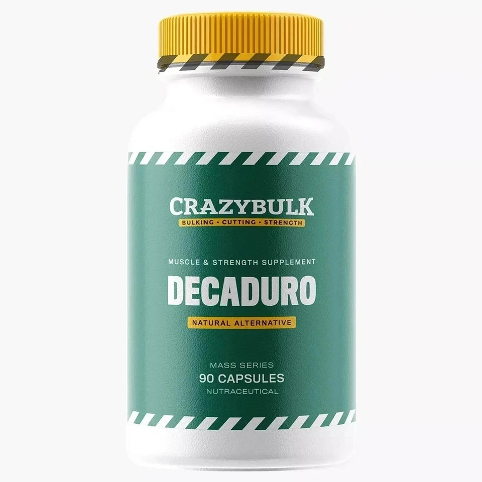 CrazyBulk Decaduro Stack Recovery Energy Workout 90 capsules Pack of 1 F/S