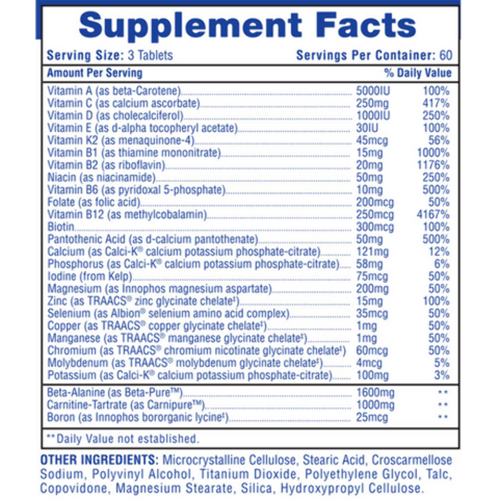 Hi-Tech Pharmaceuticals – Musclevite-Endurance Lean Muscle Antioxidant -180 Tabs