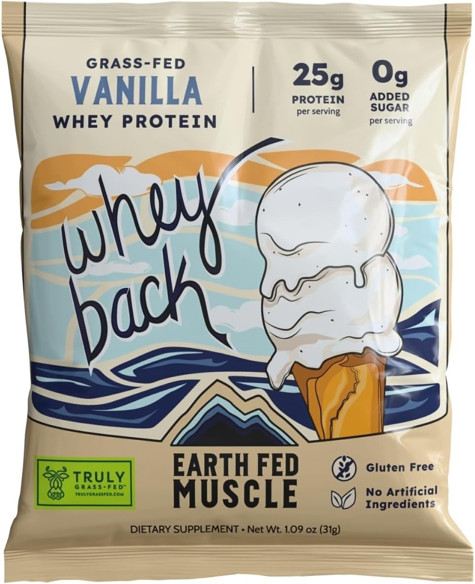 Grass Fed Irish Whey Protein Isolate No Artificial Ingredients 24g Protein