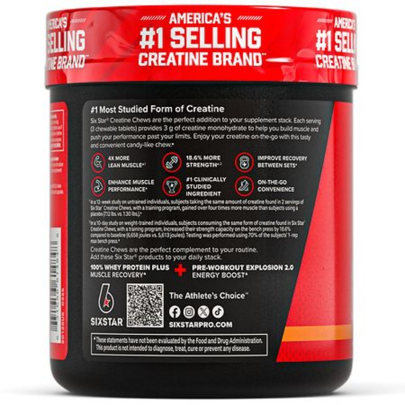 Creatine Chews, Tablets Paradise Punch 75.0 ea
