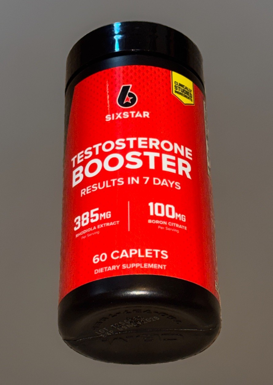 Testosterone Booster, 60 Caplets