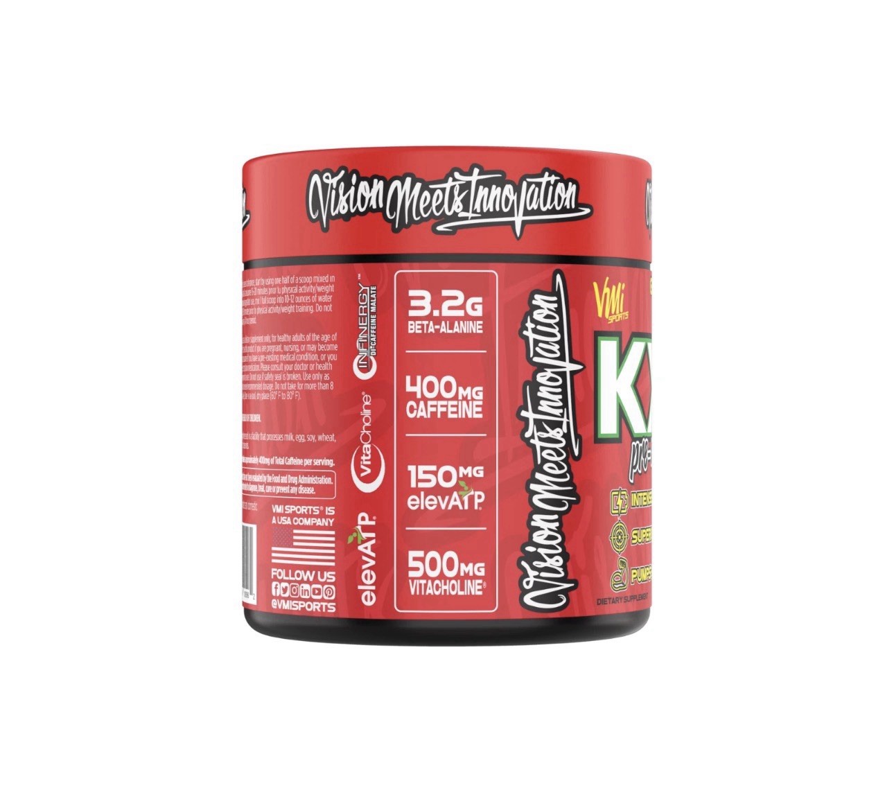 VMI Sports® KXR Best Pre-Workout Supplement – Gummy Bear