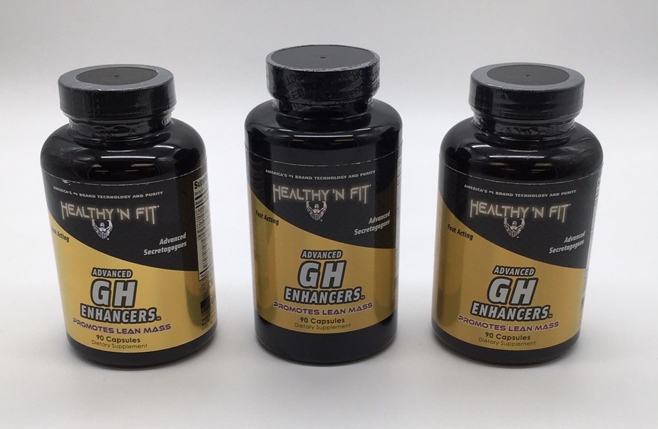 3X HEALTHY ‘N FIT ADVANCED GH ENHANCERS 90 CAPSULES EXP 11/26