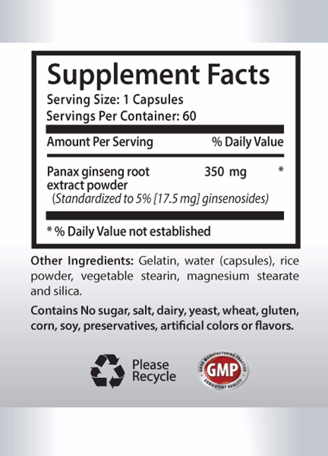 Energy vitamins – GRAVIOLA- KOREAN GINSENG COMBO- ginseng for men