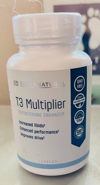 Supernatural T3 MULTIPLIER (30 Caps) Testosterone & Libido Booster – 12/2027!