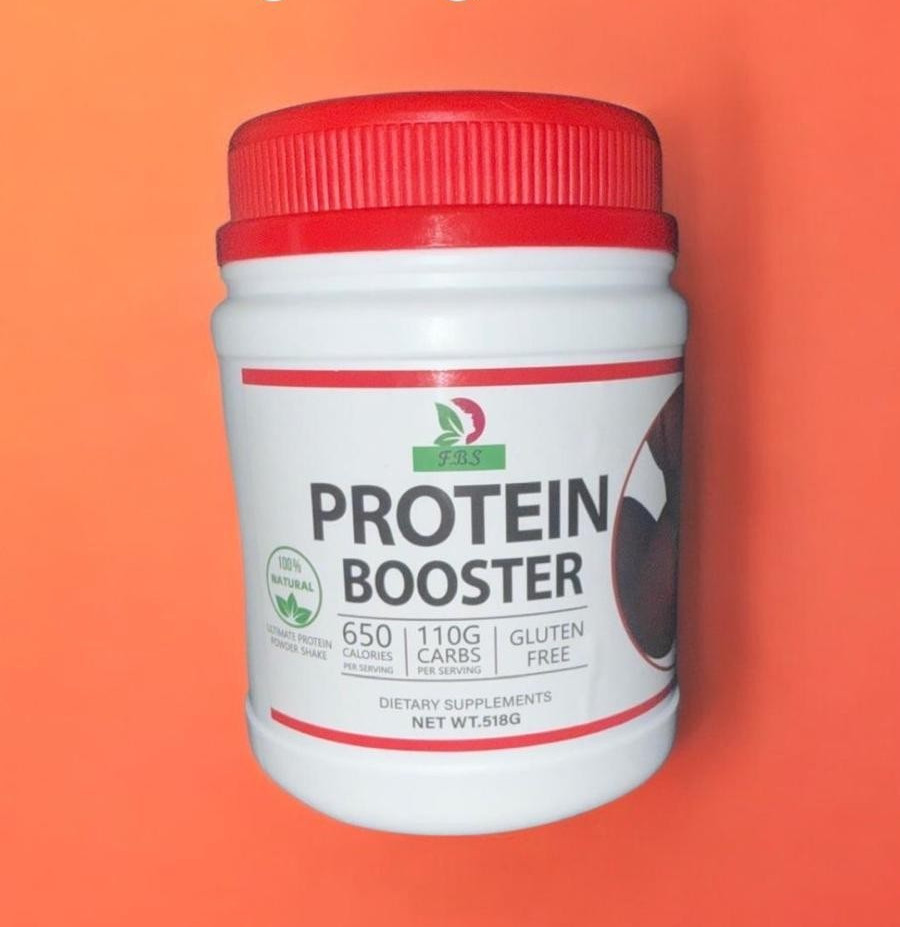FBS Protein Booster Powder, Gluten-Free Bodybuilding Supplement, 518g