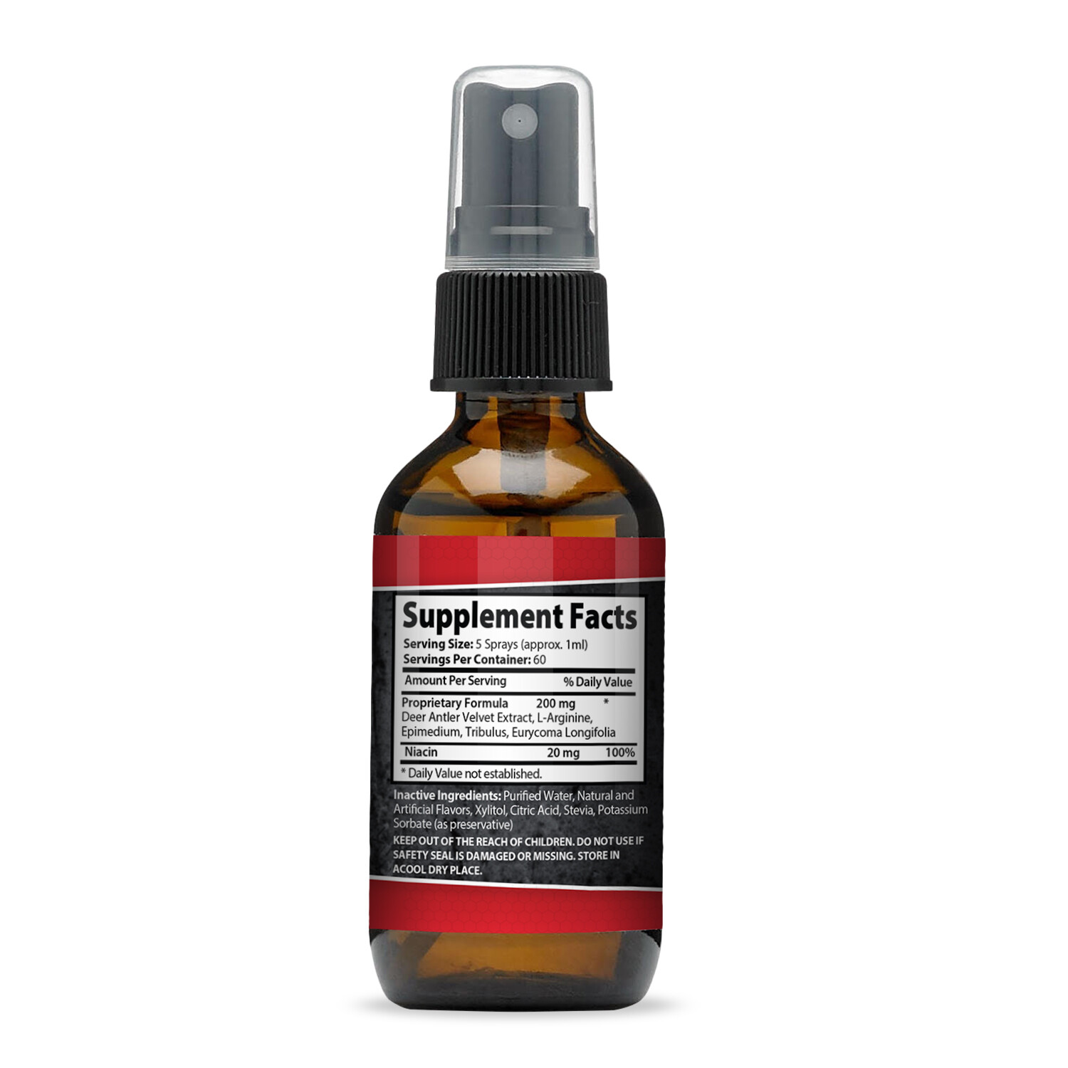 2 x Deer Antler Spray Velvet Extract 2OZ
