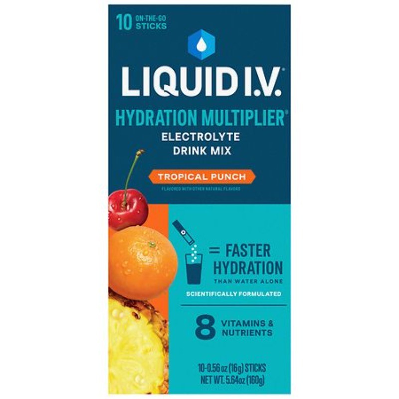 Hydration Multiplier Electrolyte Drink Mix Tropical Punch 0.56 oz